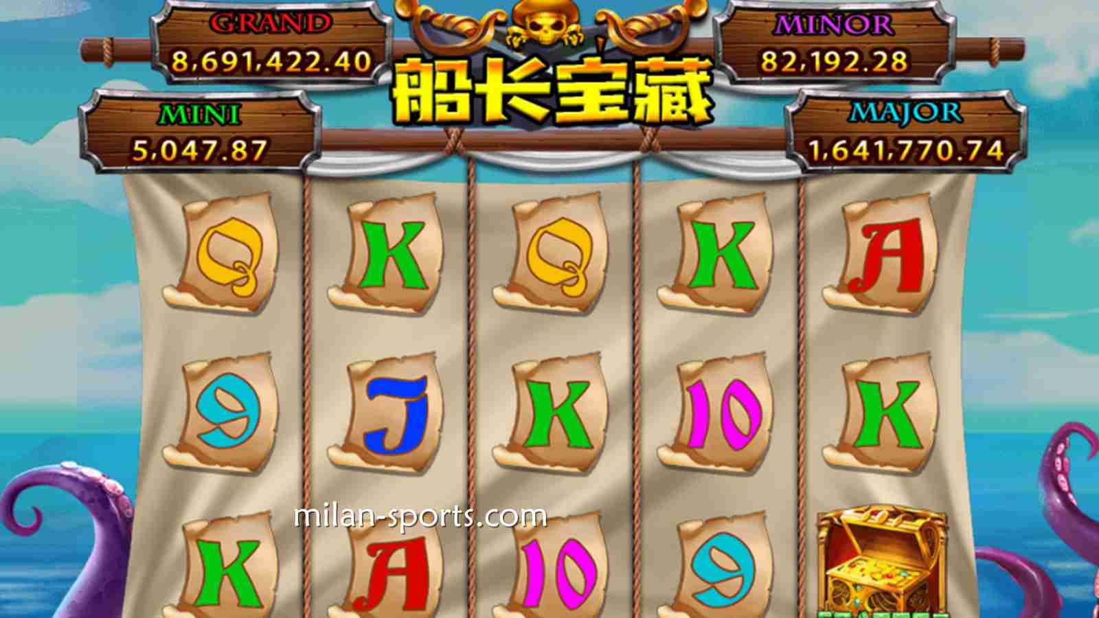 体验海盗冒险为主题的经典老虎机游戏，就选《船长宝藏》游戏